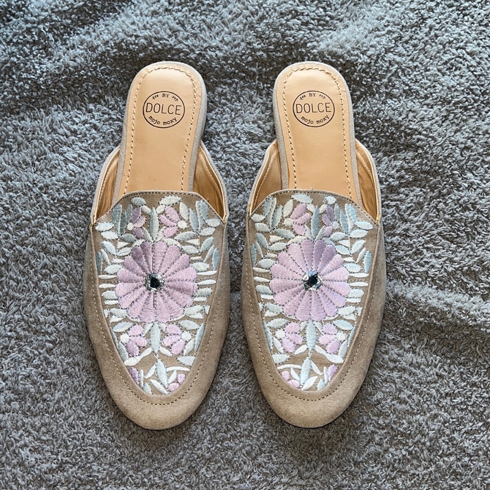 Mule slides never worn